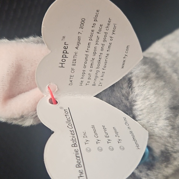 Retired - Ty Beanie Babies Collection of Rabbit's   NWT - Picture 5 of 16